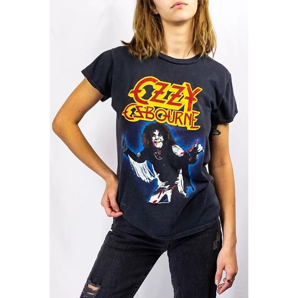 1982 Ozzy Osbourne Diary Of A Madman Concert Tshirt